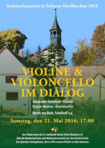 Plakat Kirche Konzert